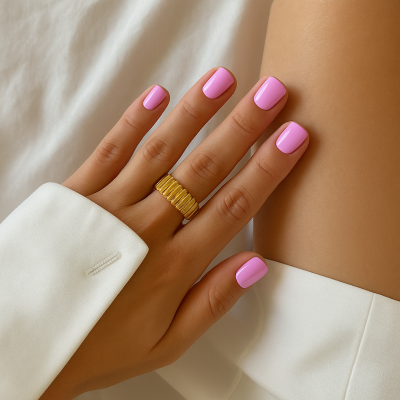 Short Square - Pink