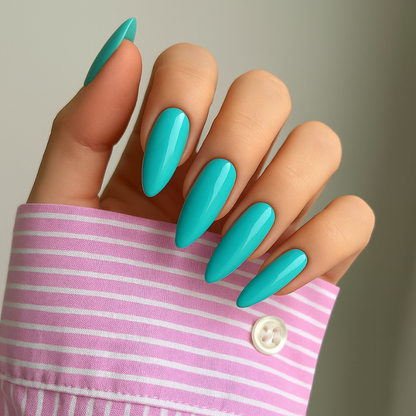 Medium Almond - Green