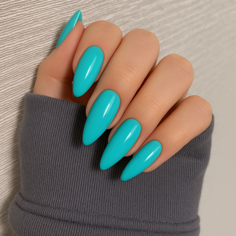 Medium Almond - Green
